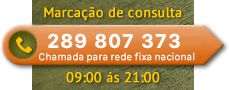 Marcação de consulta - 289 807 373, 9:00 às 21:00